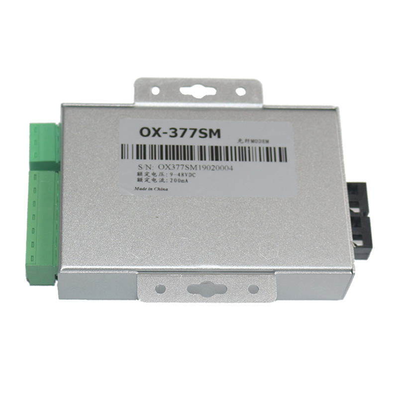 工业级RS232/RS422/RS485转光纤转换器 OX-377SM